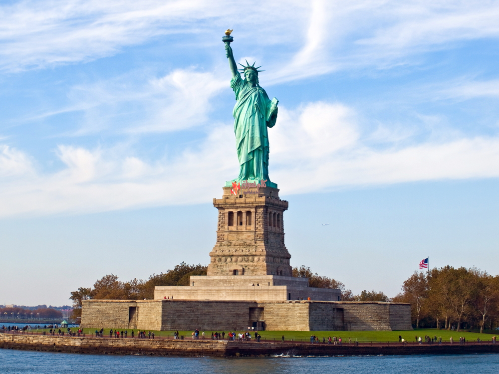 تمثال الحرية في مدينة نيويورك
